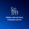 Retainer Letter and Terms of Business-Law Firm