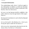 NDA Confidentiality Agreement for Business One way Unilateral -Neutral Short Simple - Image 3