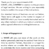 Retainer Letter and Terms of Business-Law Firm - Image 2