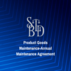 Product Goods Maintenance-Annual Maintenance Agreement
