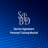 Service Agreement Personal Training-Neutral
