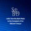 Letter from the Bank-Reply to the Overdraft Request