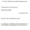 Letter from the Bank-Reply to the Request to Check Credit - Image 2