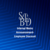 Internal Memo Announcement-Employee Discount