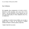 Request for a Special Rate-Enquiry of Insurance Rate - Image 2
