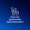 Private Tutor Agreement-Online Classes without platform