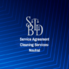 Service Agreement Cleaning Services-Neutral