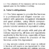 Private Tutor Agreement-Face to Face classes - Image 3