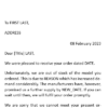 Product Goods Order-Supplier s Reason for Delayed Delivery - Image 2