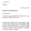 Product Goods Order-Customer Request for Change of Product Order - Image 2