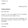 Product Goods Order-Catalogue Request by Customer - Image 2
