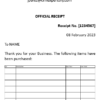 Sale Receipt-General goods and products - Image 2