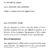 Letter of Appointment-Company Director - Image 2