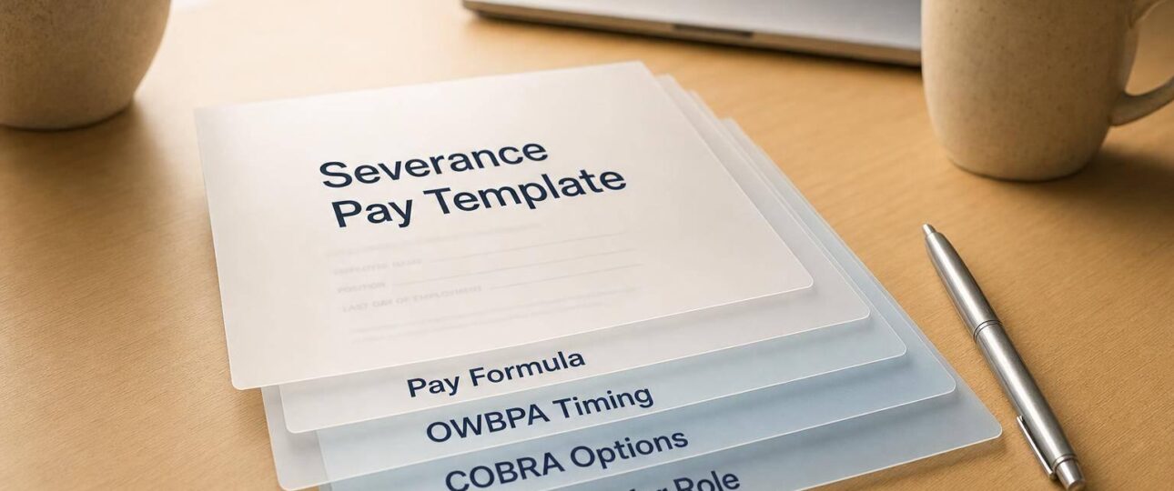 Severance Pay Templates for Small Businesses