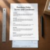 Purchase Order Terms and Conditions: Examples