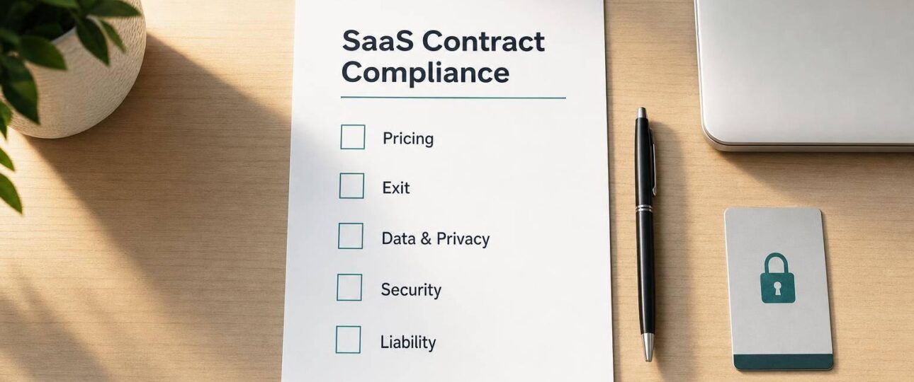 Checklist for SaaS Contract Compliance